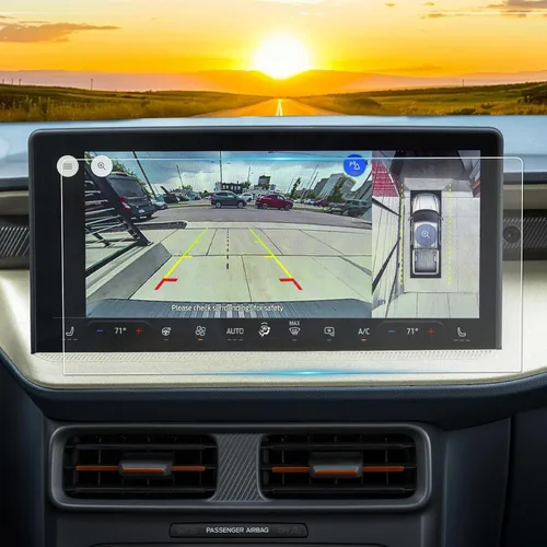 Vista 22 de Protector de pantalla compatible con Ford Ranger 2026, antirreflejos, mate, para Ford Ranger LARIAT/Raptor SYNC 4 Pickup Truck de 12 pulgadas