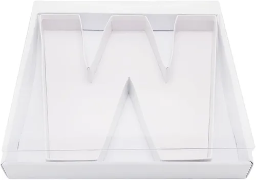 Vista 19 de WENPACK 2025 - Caja de regalo de cartón con forma de tapa transparente (negro, tapa graduada)