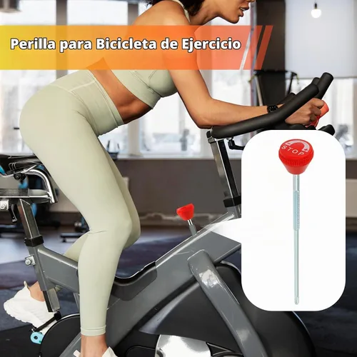 Vista 2 de Accesorios de barra de resistencia para bicicleta estática Asamblea de perilla de freno Perilla de resistencia universal para bicicleta de fitness