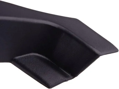 Vista 8 de Par de limpiaparabrisas delantero de coche cubierta de extensión lateral para Nissan Sentra 2013-2019 66894-3SG0A, 66895-3SG0A, cubierta