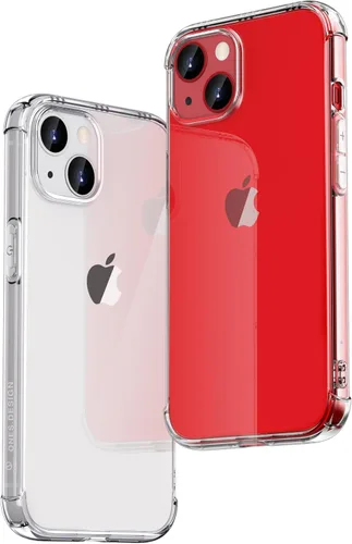 Vista 25 de ONES Funda transparente para iPhone 8 Plus/7 Plus, funda delgada de silicona TPU suave, funda protectora militar contra caídas para teléfono