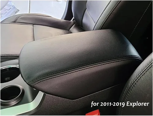Vista 6 de DEYTOP Funda para reposabrazos de consola para Ford Explorer 2011-2019 Almohadilla de protección para consola central para Explorer 2019 2017