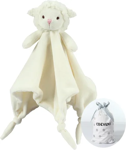 Vista 40 de CREVENT Manta de seguridad facial de animales de felpa suave para niños y niñas, gran regalo para cumpleaños, baby shower (perro azul + etiqueta)