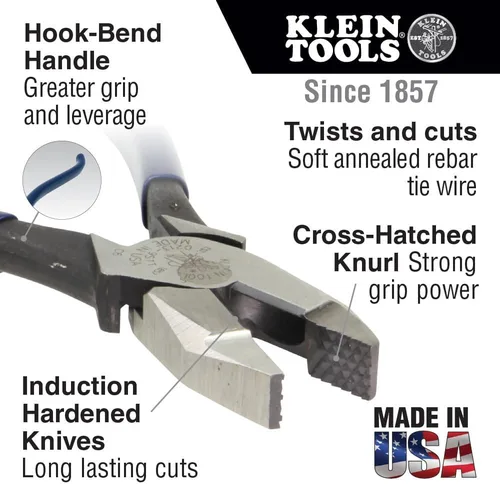 Vista 2 de Klein Tools 201-7CST Ironworker Pinzas de trabajo