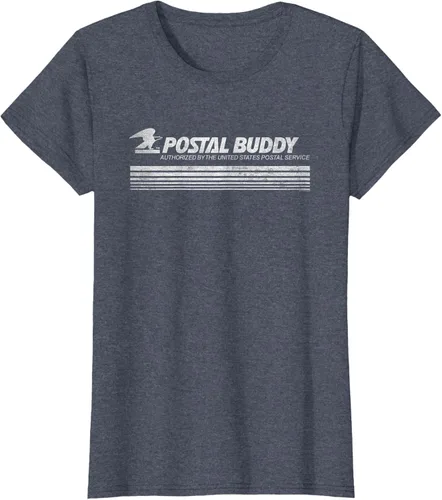 Vista 17 de USPS Vintage Postal Buddy - Camiseta, Negro, S