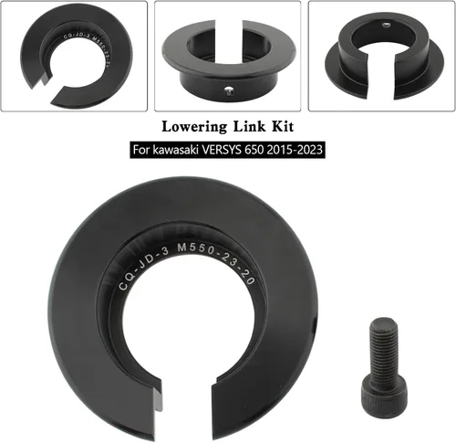 Vista 9 de Kit de eslabones de bajada ajustable para Kawasaki VERSYS 650 2015-2023