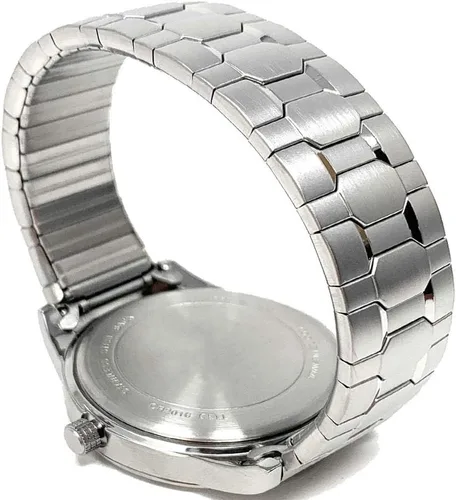 Vista 34 de Reloj de cuarzo Citation de 1.654 in con correa de acero inoxidable para hombre