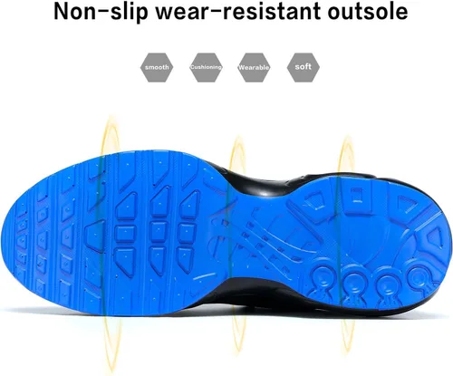 Vista 4 de Mevlzz - Tenis de correr para hombre, tenis de baloncesto para hombre, tenis de moda, zapato deportivo, para hacer ejercicio, entrenamiento