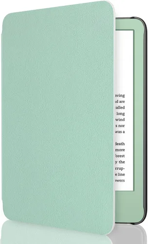 Vista 60 de MoKo Funda compatible con Kindle Basic de 11.ª generación 2024/2022 de 6 2-Flores de albaricoque.