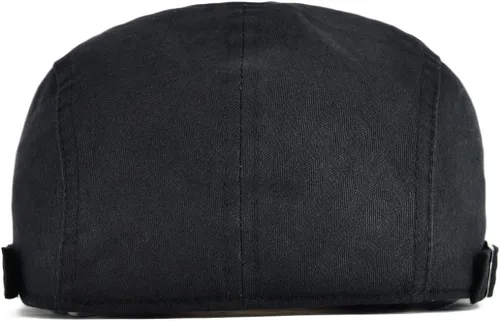 Vista 4 de VOBOOM - Gorra de taxista para hombre con mezcla de lana, gorra plana