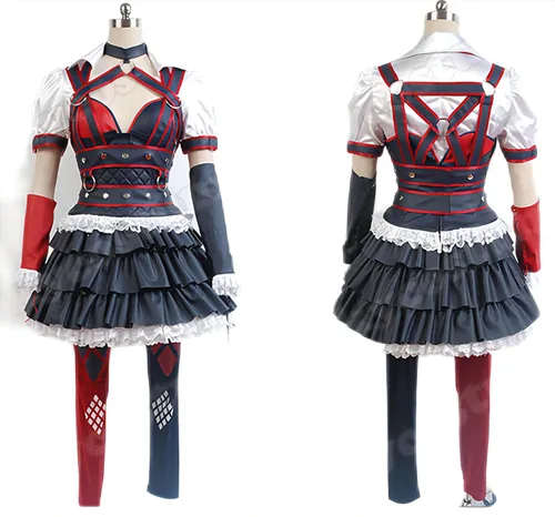 Vista 3 de Mission Xiaoman - Disfraz de cosplay para Batman Harley Quinn