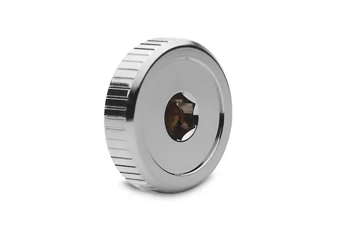 Vista 2 de EKWB EK-Quantum Torque Plug Fitting w/Badge, Níquel