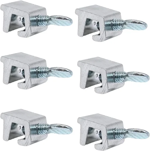 Vista 5 de NU-SET Cerradura Cerradura de ventana deslizante Cerradura de ventana con tornillo de pulgar para seguridad de ventanas Mejoras para el hogar
