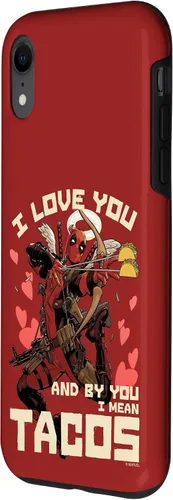 Vista 58 de Marvel Deadpool I Love You and by You I Mean Tacos - Carcasa para iPhone 17
