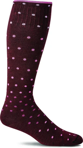 Vista 9 de Calcetines para mujer de compresión graduada On the Spot, de Sockwell Negro-Sólido