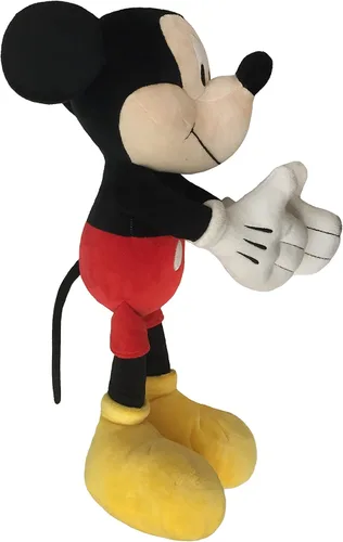 Vista 4 de Jay Franco - Almohada de peluche de Mickey Mouse clásico de Disney, supersuave, de microfibra de poliéster