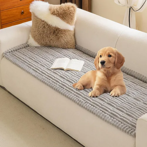 Vista 15 de MYSKY HOME Fundas de sofá para sofá de 2 cojines, funda de sofá para perros, fundas de sofá para mascotas lavables, fundas de sofá suaves