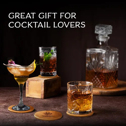 Vista 6 de Coaster 4 Pack Middleton Mixology