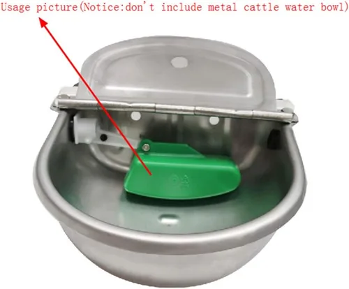 Vista 3 de Válvula de flotador Control automático de nivel de agua de llenado 2 unids para tanque cubo piscina ganado Waterer