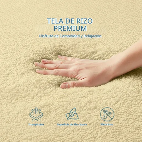 Vista 2 de Utopia Bedding – Protector impermeable de colchón tamaño individual, funda de colchón de terry premium de 200 GSM, transpirable, estilo ajustado