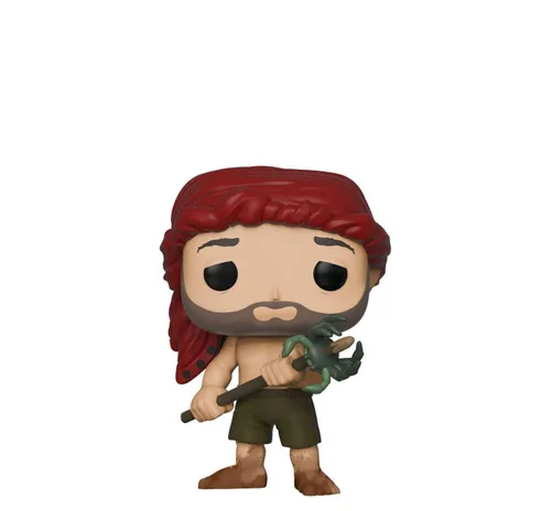 Vista 2 de Chuck Noland in Cast Away Collectors Exclusive Funko Pop Figure Tom Hanks DVD Movie Pack