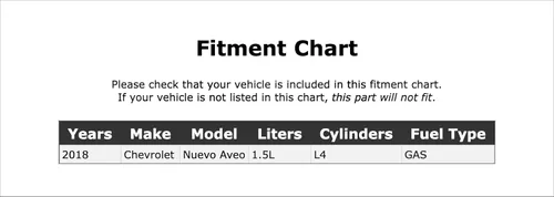 Vista 2 de Correa serpentina compatible con Chevrolet Nuevo Aveo 1.5L L4 Gas 2018 PC-1084294 2018, 1.5L L4, GAS