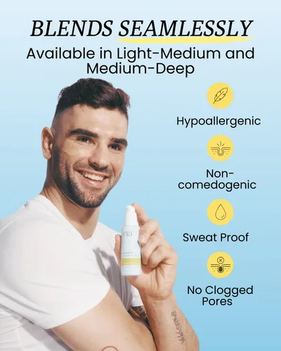 Vista 8 de FRÉ Hidratante tintado ligero Protector solar mineral tintado, SPF con tinte y crema hidratante tintada con protector solar Ligero, 1.69 onzas
