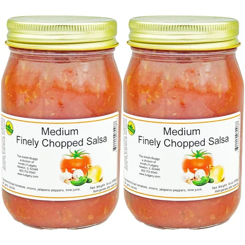 Vista 13 de Arndts Fudgery Amish Made Salsa Tarros de 2-16 onzas (manzana mediana)