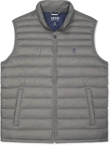 Vista 3 de IZOD Advantage Performance - Chaleco acolchado con cremallera completa para hombre