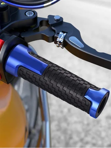 Vista 7 de 7/8 ''0.866 in motocicleta goma mano agarre barra manillar para Yamaha MT07 FZ07 Mt-07 Fz-07 2014 2015 2016 2017 2018 2019
