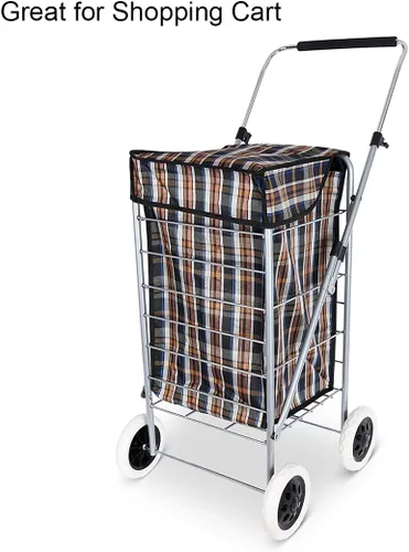 Vista 4 de uxcell Carrito de compras Rueda Reemplazo 6.5 Pulgadas Dia Goma Espuma Azul 2pcs (Capacidad de Carga 22Lbs Cada uno)