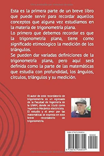 Vista 2 de Trigonometría parte I Recordatorio (Spanish Edition)