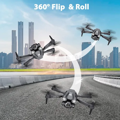 Vista 4 de MOCVOO Drone con cámara para adultos, drones mini FPV HD 1080P para niños principiantes, juguetes plegables de cuadricóptero RC para niños y niñas