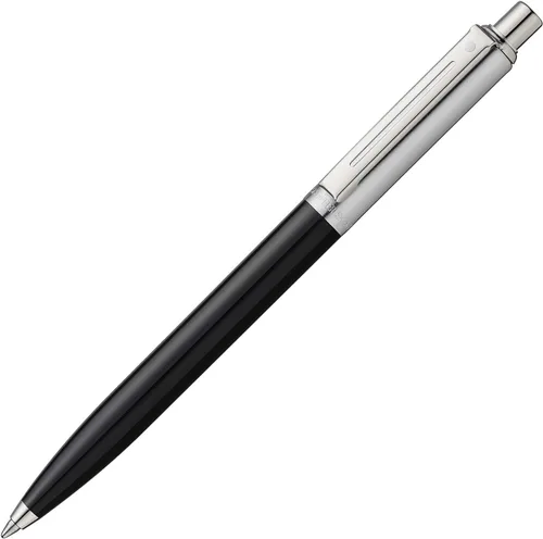 Vista 22 de Sheaffer Sentinel Bolígrafo Negro de Punta de Bola con Ribete Cromado