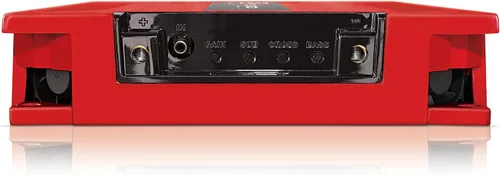 Vista 3 de Amplificador de graves de audio para vehículos de 1 canal - Amplificador de graves mono de alta potencia de 3000 WRMS con filtro subsónico y filtro