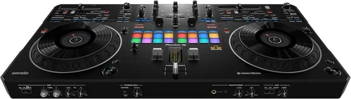 Vista 2 de Pioneer DJ DDJ-REV5 Controlador de DJ de rendimiento de 2 canales estilo Scratch (Negro)