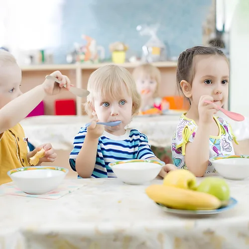 Vista 7 de Lnrkai - 8 cucharas de plástico para cena, cuchara de sopa reutilizable portátil, multicolor, ligera, duradera, apta para lavavajillas y microondas