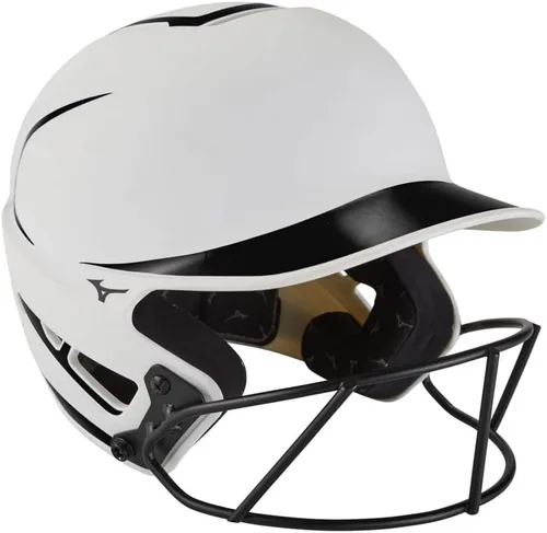 Vista 17 de Mizuno Casco de bateo de sóftbol F6 Fastpitch para adultos con máscara