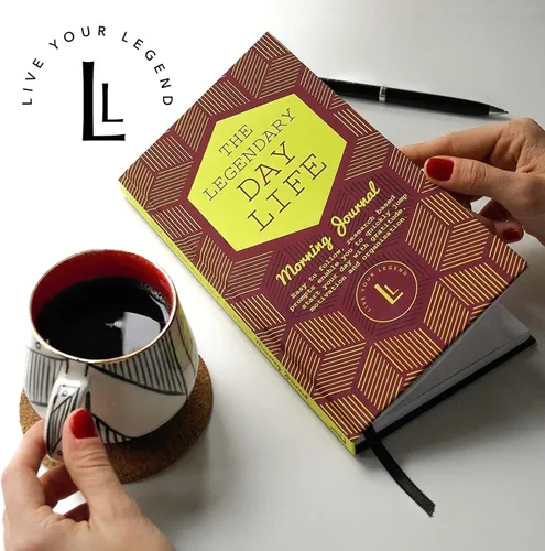 Vista 9 de Diario de la mañana por Legendary Life- Ajuste de objetivos, Gratitud, Autocuidado para hombres y mujeres-Desarrollo personal, Mayor productividad