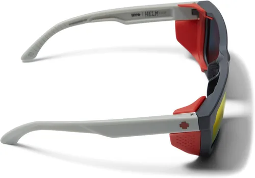 Vista 3 de Spy Optic Helm Tech, gafas de sol cuadradas de cobertura completa, lentes de mejora de color y contraste