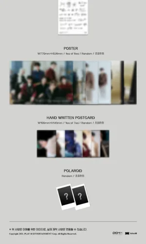 Vista 4 de Victon Voice : The Future is Now 1st Album 3 Versión Set CD+1p Póster+84p PhotoBook+Libro de Letras de 24p+1p Marcador+1p Pop-Up+1p PhotoCard+1p