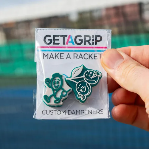 Vista 3 de Get A Grip Tennis Dampeners, Racket Vibration Dampeners