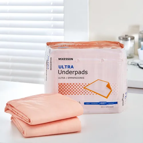 Vista 9 de McKesson Ultra Underpad, incontinencia, gran absorción, 30 x 30 pulgadas, 10