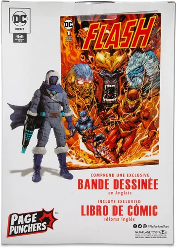 Vista 12 de McFarlane Toys - Figura DC Direct 7IN con cómic - The Flash WV2 - Captain Cold