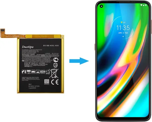 Vista 2 de Duotipa Batería MG50 compatible con Moto G9 Plus con kit de herramientas de reparación