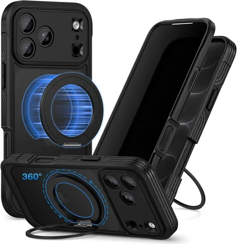 Vista 127 de CENHUFO Funda de privacidad para iPhone 11 Pro, funda de cuerpo completo con protector de pantalla de privacidad de vidrio templado 9H integrado