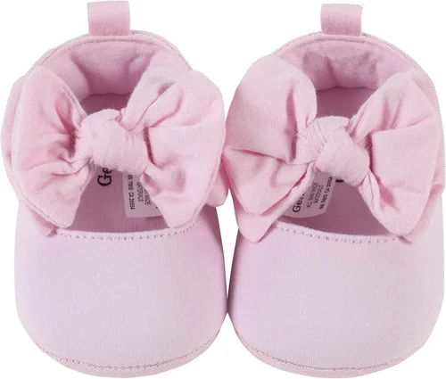 Vista 2 de Gerber Zapato de ballet para cuna para bebés y niñas recién nacidas