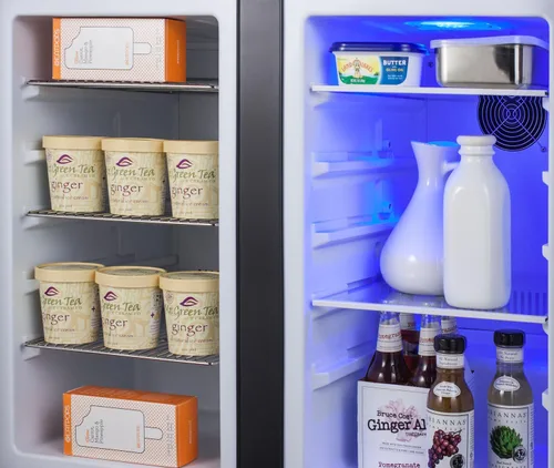 Vista 7 de 36 in. 5.8 CU. FT. Refrigerador integrado lado a lado con congelador en acero inoxidable, COUN