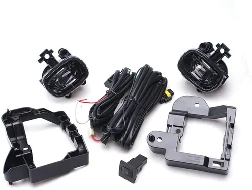 Vista 3 de Auto-Tech - Juego de luces antiniebla LED de repuesto para NISSAN X-TRAIL 2021, kit de luces antiniebla con arnés, interruptor izquierdo + derecho