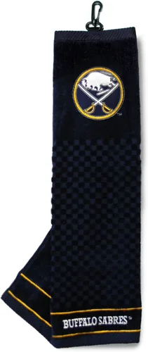 Vista 7 de Team Golf NHL Toalla de Golf Bordada, Diseño de Fregador a Cuadros, Logo Bordado Multi Team